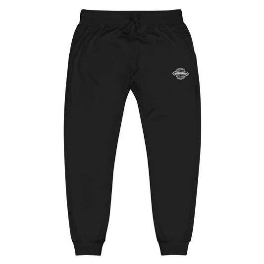 branded fleece sweatpants