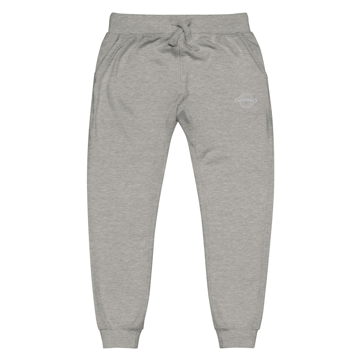 branded fleece sweatpants